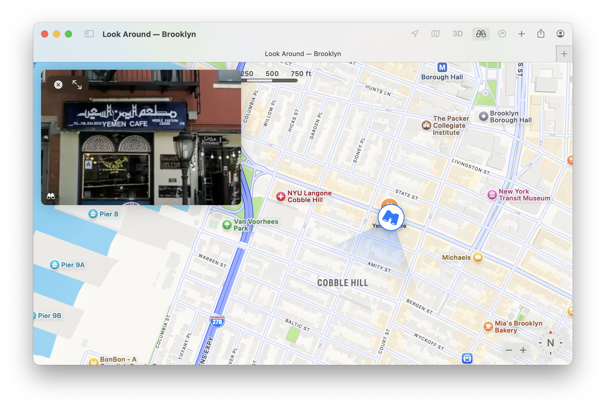 Locale encodings for Yemeni location in Brooklyn, NYC